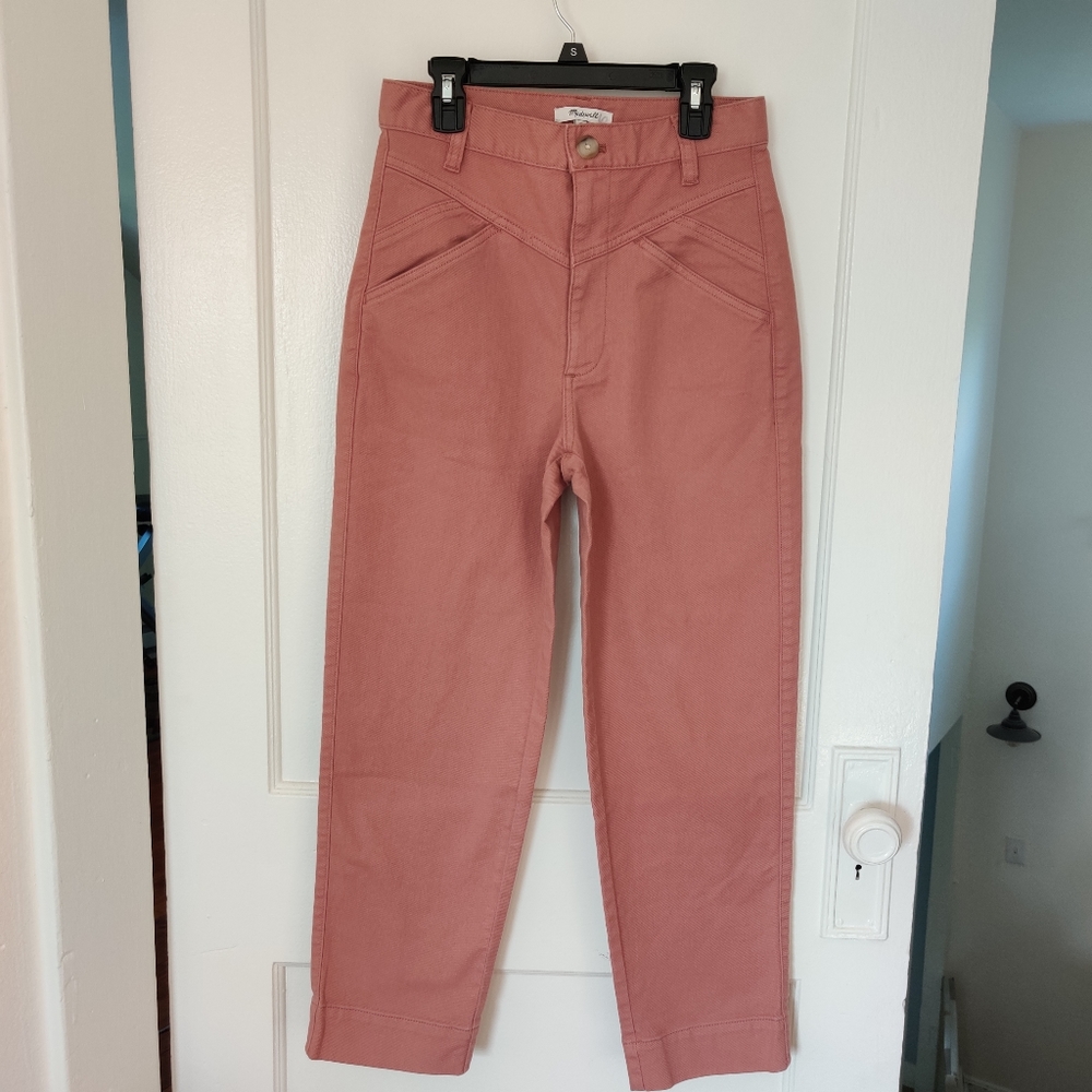 Madewell 25" High Rise Tampered Pants